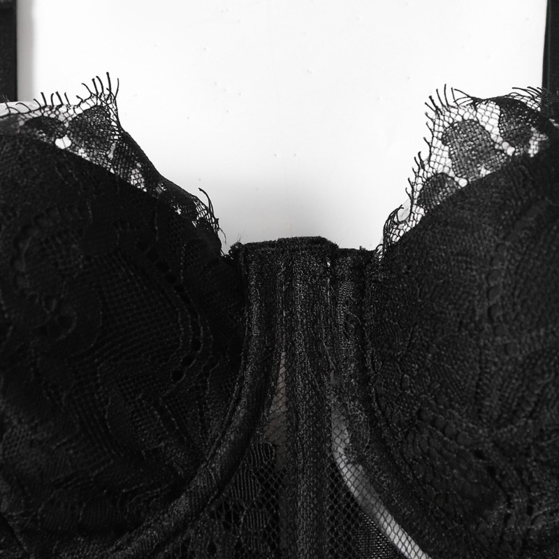 DASBSUG Áo vest nữ tăng vòng một dây spaghetti, phù hợp clubwear và thời trang đường phố