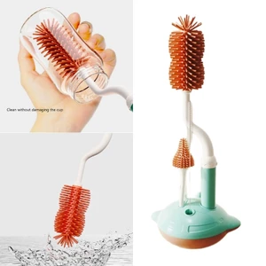 Bộ 3 miếng Treeling Bộ làm sạch bình sữa cho bé để làm sạch hiệu quả Chăm sóc hàng ngày Sử dụng tại nhà