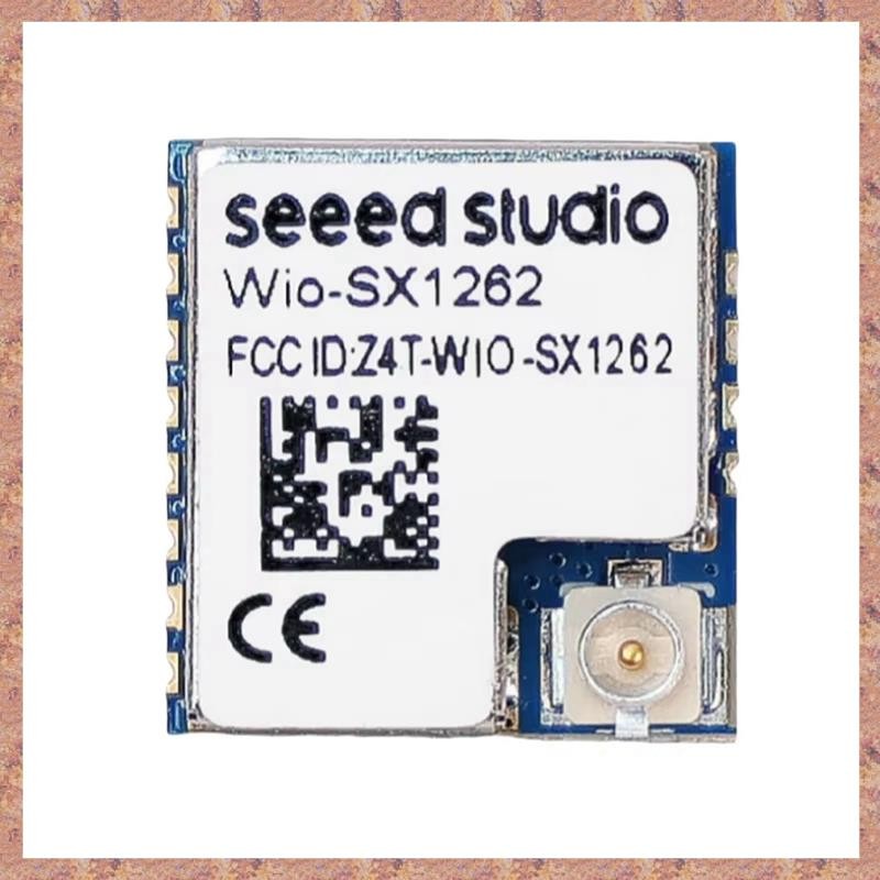 Mô-đun không dây SX1262, Wio-SX1262 nhúng, hỗ trợ LoRa & LoRaWAN trên EU868 & US915 (R F C V)