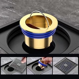 Huxuan Chất Lượng Cao Thoát Nước Sàn Phòng Tắm Thoát Nước Chặn Chống Phát Hiện Khử Mùi Nhà Vệ Sinh Nhà Bếp Phòng Tắm ToiletSewer RFT