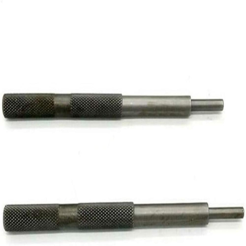 FANIELLAPOWELL 2 Công cụ hướng dẫn van động cơ, Đường kính kim loại: Công cụ sửa chữa van động cơ đa năng 5mm và 5,5mm, Công cụ sửa chữa que mài màu xám đậm Xe máy