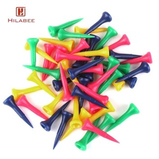 Hilabee 50 Chiếc Màu Hỗn Hợp golf Chuyên Nghiệp Tee 40 Mm Phụ Kiện Golfer