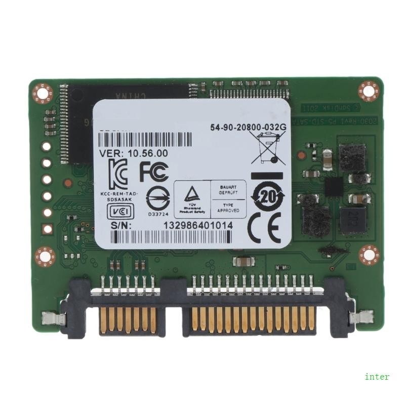 Inter 32GB SSD SDSA5AK-032G 1 8 III Ổ đĩa Flash 6Gbps Chiều cao nửa và ...