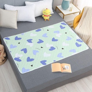[COD] Miếng đệm ngủ cho bé NOOKSTORY, Tấm lót không kiểm soát ướt giường chống rò rỉ chống thấm nước ba lần, Thoải mái 100 * 150cm Tấm lót có thể giặt mềm mại thân thiện với da Người lớn
