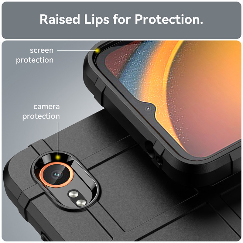 Dành cho Samsung Galaxy Xcover 7 6 Pro Full Cover Hybrid Rugged Shield Vỏ giáp chống sốc
