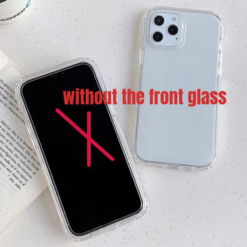 Ốp Điện Thoại Tpu + pc Cứng 2 Trong 1 Cho Iphone 17 15 14 13 12 11 PRO MAX 15 Promax XS MAX XR X 6 6S 7 8 Plus Mini Chống Sốc Trong Suốt Trong Suốt