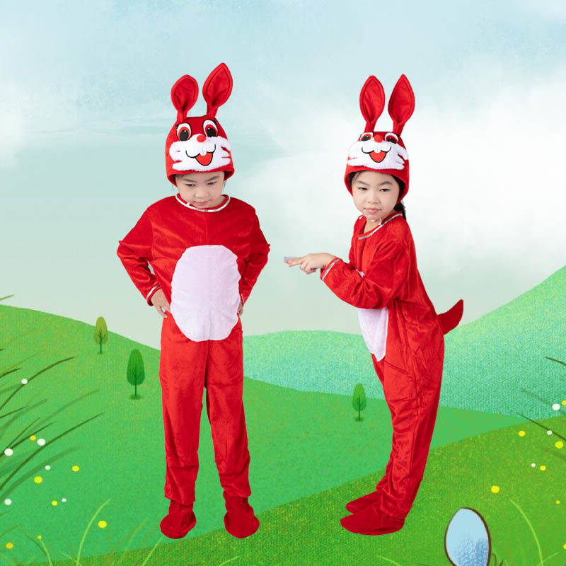 💕Chỗ💕 Quần Áo Trẻ Em Động Vật Múa Trang Phục Quần Áo Cho Bé Gái 3 Đến 14 Tuổi Thỏ Trang Phục Mới Lạ Halloween Giáng Sinh