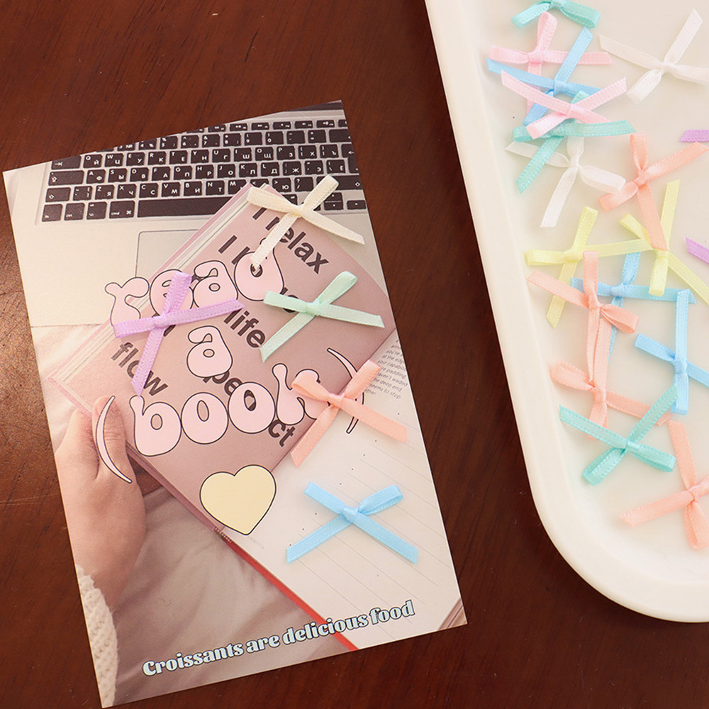 100 Chiếc Handmade Chất Liệu Trang Trí Photocard Giá Đỡ Phụ Kiện Đóng Gói Chất Liệu Vỏ Thẻ Trang Trí DIY Quà Tặng Nơ
