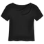 Áo thun nữ ngắn slim-fit rỗng phong cách Hàn Quốc mùa hè 2026