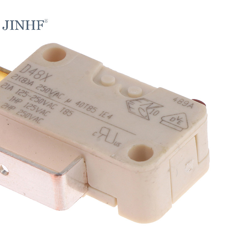 Jinhf Large Micro Switch D48X Dòng điện cao 21A 250V Máy nước nóng giới hạn Công tắc cảm ứng HOT