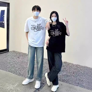 Áo thun ngắn tay nam nữ cotton áo cổ tròn phong cách mùa hè