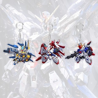 55cm Móc Khóa Di Động Phù Hợp Với Gundam Anime Acrylic Trang Trí Thùng Hoạt Hình Mặt Dây Chuyền Túi