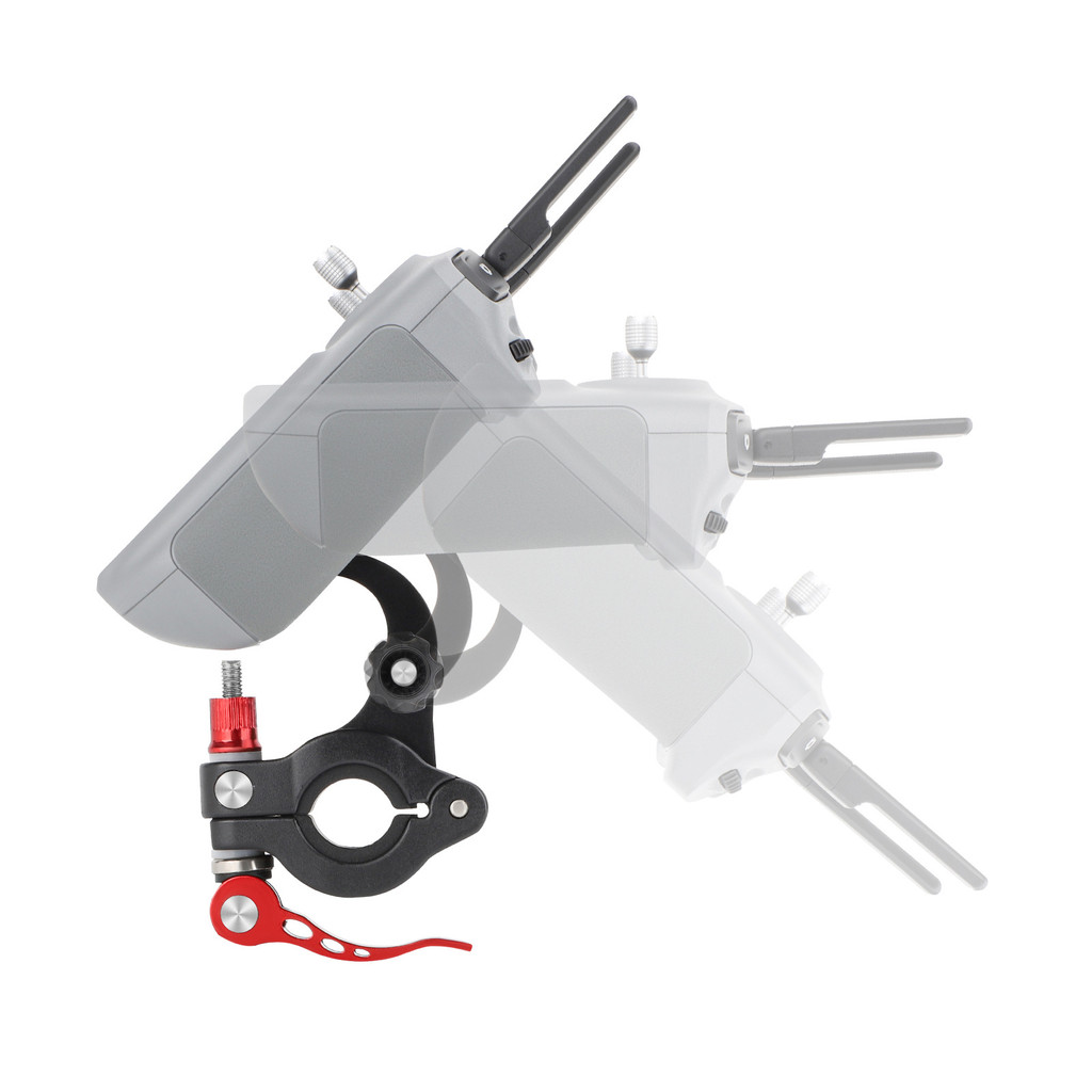 Sunnylife Thích hợp cho DJI AIR 3S / MINI 4 PRO / AIR 3 Giá đỡ xe đạp Điều khiển từ xa RC 2 Camera thể thao Kẹp xe đạp