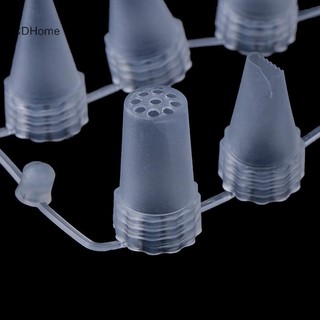 Gcdhome 12 Cái / bộ Nhựa Ống Đóng Băng Kem Bánh Kẹo Vòi Phun Bánh Trang Trí Dụng Cụ HOT