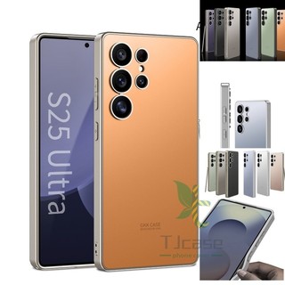 Ốp điện thoại mềm mờ mỏng AG cho Samsung Galaxy S25 S24 S23 Ultra Plus Vỏ chống cháy nổ mạ công nghệ