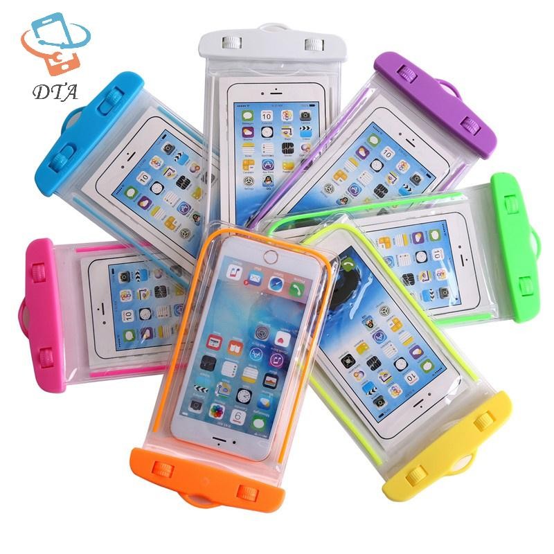 [DTA] Ốp Điện Thoại Chống Nước Đa Năng Túi Chống Nước Cho 15 14 13 12 11 Pro Max X 13 S23 Ultra Swim Cover VN