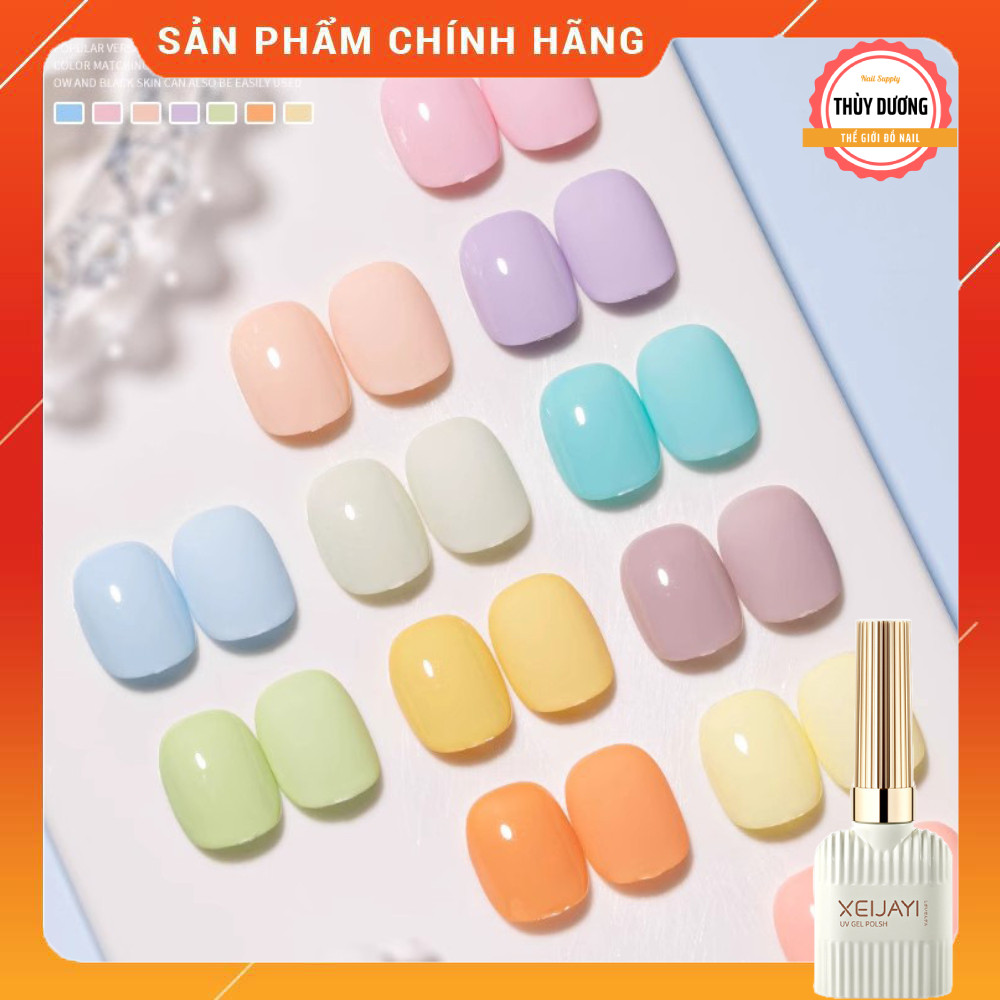 Sơn gel Xeijayi chính hãng siêu đặc bảng màu Macaron 15ml | Shopee Việt Nam