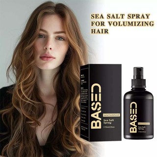 Based on Sea Salt Spray Natural Waves, Light Hold, Low Shine 170ml