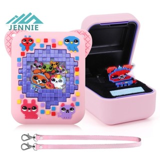 Vỏ silicon in hình động vật 3D có thể giặt được cho đồ chơi tương tác Bitzee Digital Pet A [jennie1.vn]