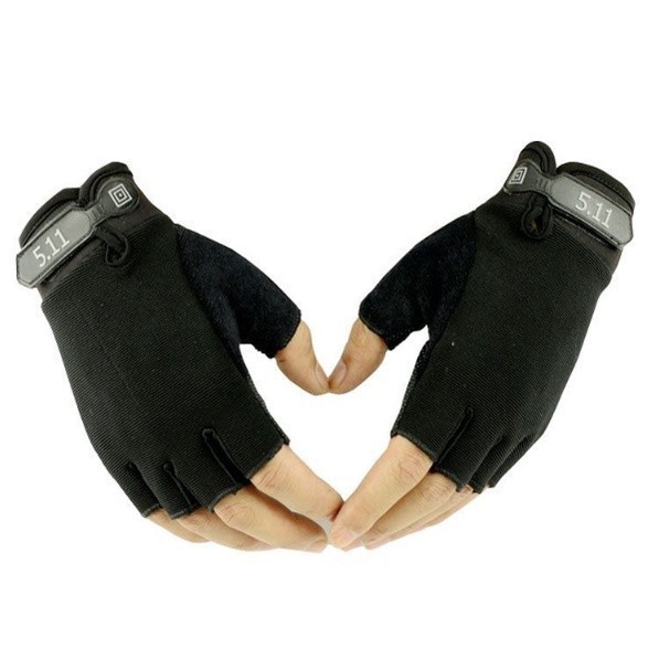 Găng tay hở ngón chống trơn_Light Breathable Tactical Gloves