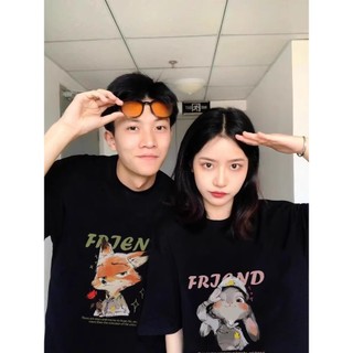 Hiixiivi Thương Hiệu Mới 100% Cotton Unisex Áo Thun Nữ Tay Ngắn Nam Nữ Baggy Cổ Tròn Rời In Hình Cặp Đôi Độc Đáo Tee 2025