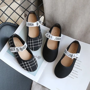 giày búp bê bé gái nhẹ êm chân giày bệt cho bé vải thấm mồ hôi có size đại chống trượt V363