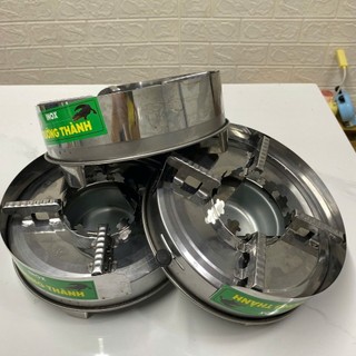 Bếp Cồn Mini , Bếp Cồn Inox (Có Chắn Gió) Nhỏ Gọn - Trường An VN