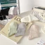 Vớ tất cổ trung trơn pastel LƯỚI THÔNG HƠI , Mỏng mịn