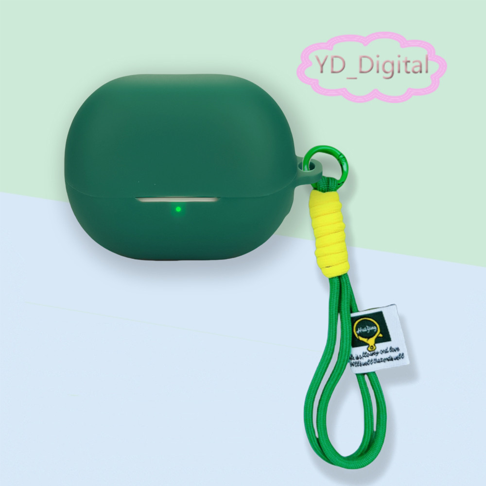 Thích hợp cho SoundPEATS PopClip Vỏ bảo vệ tai nghe bện màu trơn Dây ngắn Macaron Vỏ bảo vệ tai nghe silicon chống sốc