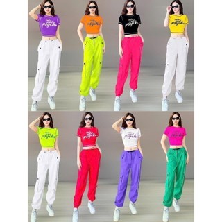 Quần thể thao jonger túi hộp chất thô trẻ trung năng động tập Zumba, Shuffle Dance, aerobic...