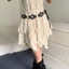 Thắt lưng da đinh tán ESSENCEH, Dây thắt lưng Punk đa năng thiết kế sang trọng, Thắt lưng Jeans cổ điển