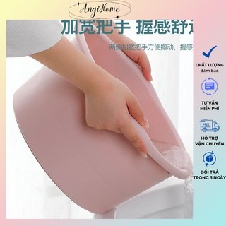 Chậu ngâm chân massage chân nhựa PP dày dặn nhiều màu 36x19cm ANGIHOME