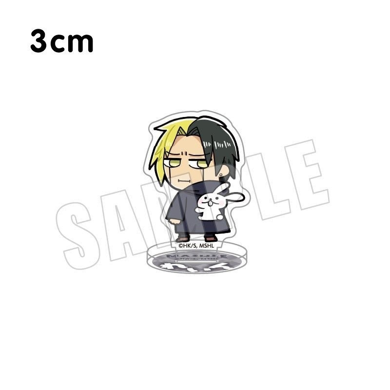 (3CM) Mô hình standee MASHLE: MAGIC AND MUSCLES ver PHÉP THUẬT mica acrylic anime chibi trang trí góc làm việc
