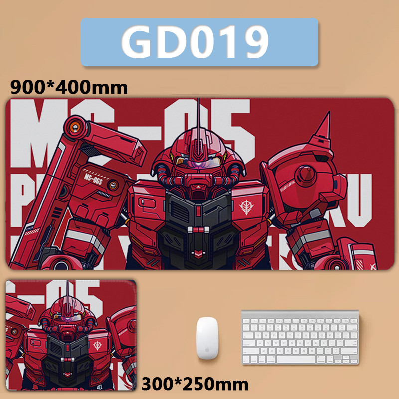 90x40cm Tùy Chỉnh XXL Lớn Bàn Phím Bàn Phím Miếng Lót Sinanju Sazabi Char 's Zaku Freedom Astray Wing Kỳ Lân Barbatos Gundam Miếng Lót Chuột Chơi Game