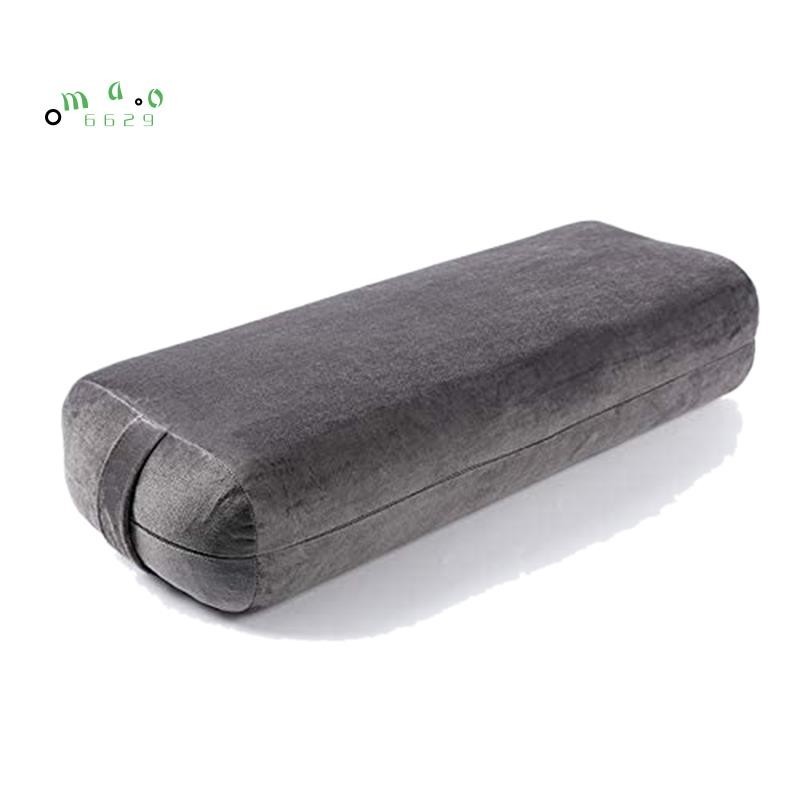💖Gối Yoga Bolster để thiền và hỗ trợ-Vòng tập Yoga hình tam giác-Phụ kiện Yoga từ máy có thể giặt được