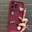 Ốp Lưng Gấu Cà Phê 3D Cho Redmi K70 K60 K50 K40 K30 K20 Pro K70E K60E K40S K60 K50 K30 Ultra K40 Vỏ Điện Thoại Mờ Chơi Game Vỏ Mềm Emery Smile Vỏ Điện Thoại Dễ Thương