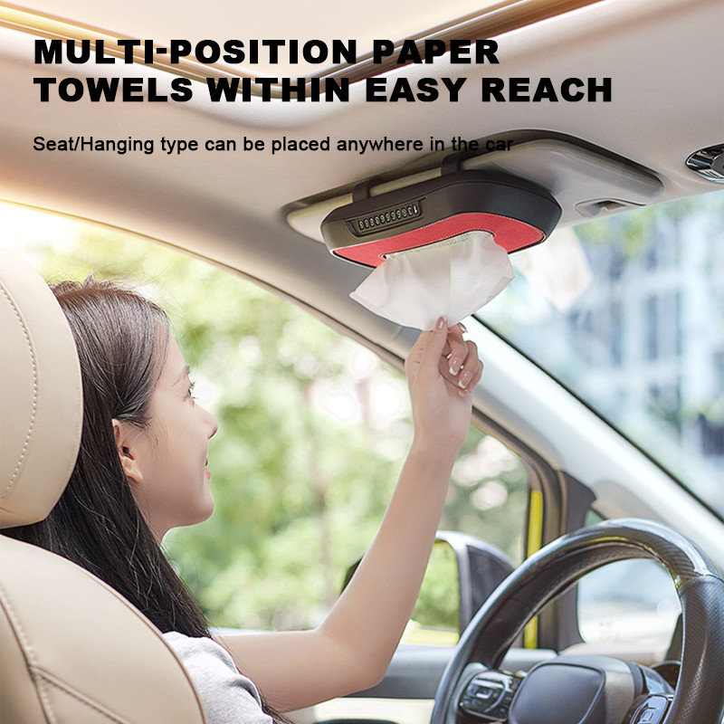 hộp đựng khăn giấy ô tô SEAMETAL car Hộp đựng khăn giấy đa chức năng có biển số Hộp giấy vệ sinh ô tô Hộp đựng khăn giấy ô tô Hộp đựng khăn giấy ô tô Hộp giấy phía sau ghế ô tô Tấm số ô tô