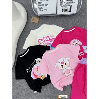 10-30kg Bộ cotton HN baby three mix quần legging nhiều màu