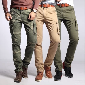 Quần túi hộp nam VANCENI_Mens Pocket Military