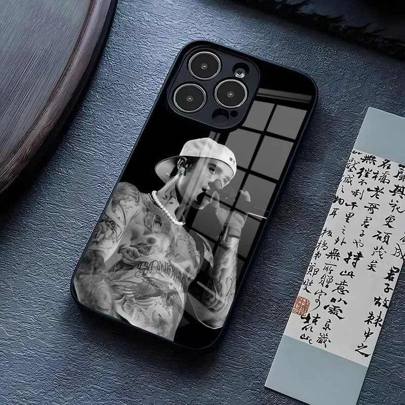 BK-1 Justin Bieber Singer Ốp Lưng Điện Thoại IPhone 13 Pro Max 14 16 Plus 12 Mini 11 15,75 X XR XS 8 7 Plus SE Kính Cường Lực