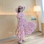 váy bé gái hàn quốc xòe chấm bi siêu sang 9-25kg, set áo baby three kèm chân váy cao cấp cho bé gái, váy học sinh