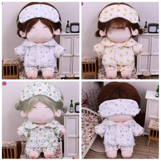 Quần Áo & Phụ Kiện Búp Bê NOOKSTORY 20cm Bộ Đồ Ngủ, Áo Sơ Mi, Quần Short, Quà Tặng Đổi Váy Trò Chơi