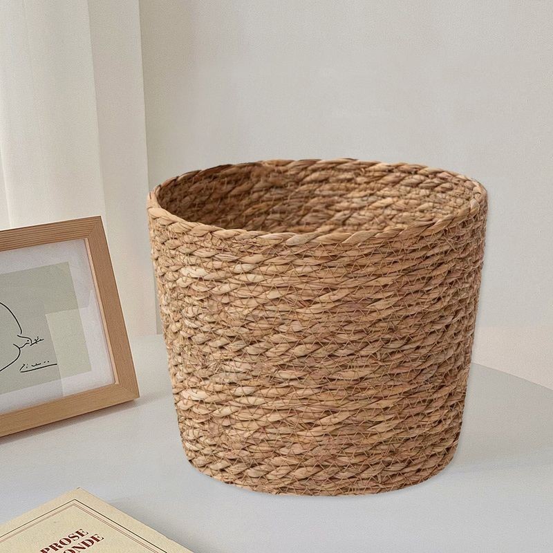 Phong Cách Bắc Âu Mây Dệt Chậu Hoa Handmade Hoa Tự Làm Quà Tặng Sinh Nhật Trang Trí Đa Năng Dệt Xô Ins Phong Cách