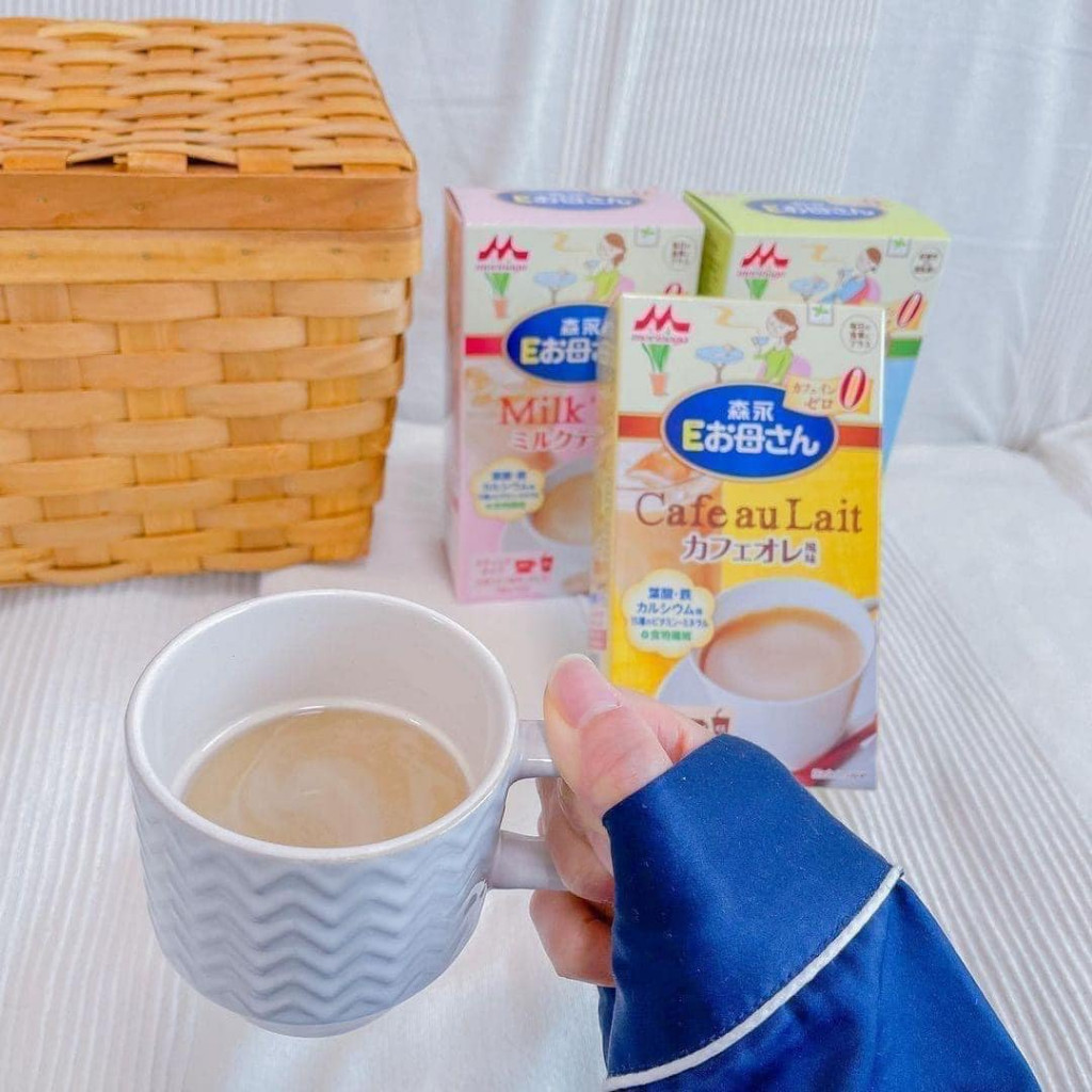 Ảnh Sữa bầu MORINAGA nội địa Nhật Bản Bahachiha, sữa bầu Nhật 3 vị matcha trà sữa cafe cung cấp dinh dưỡng cho mẹ bầu 2