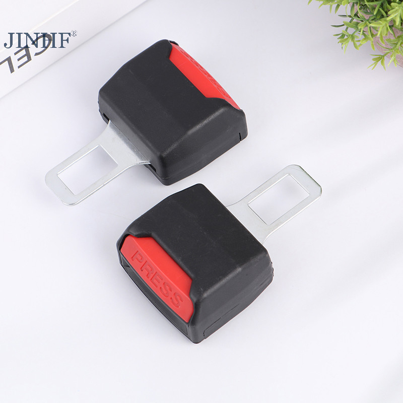 Jinhf 2 Chiếc Kẹp Dây An Toàn Ô Tô Mở Rộng, Khóa Dày, Chèn Ổ Cắm, Phụ Kiện HOT