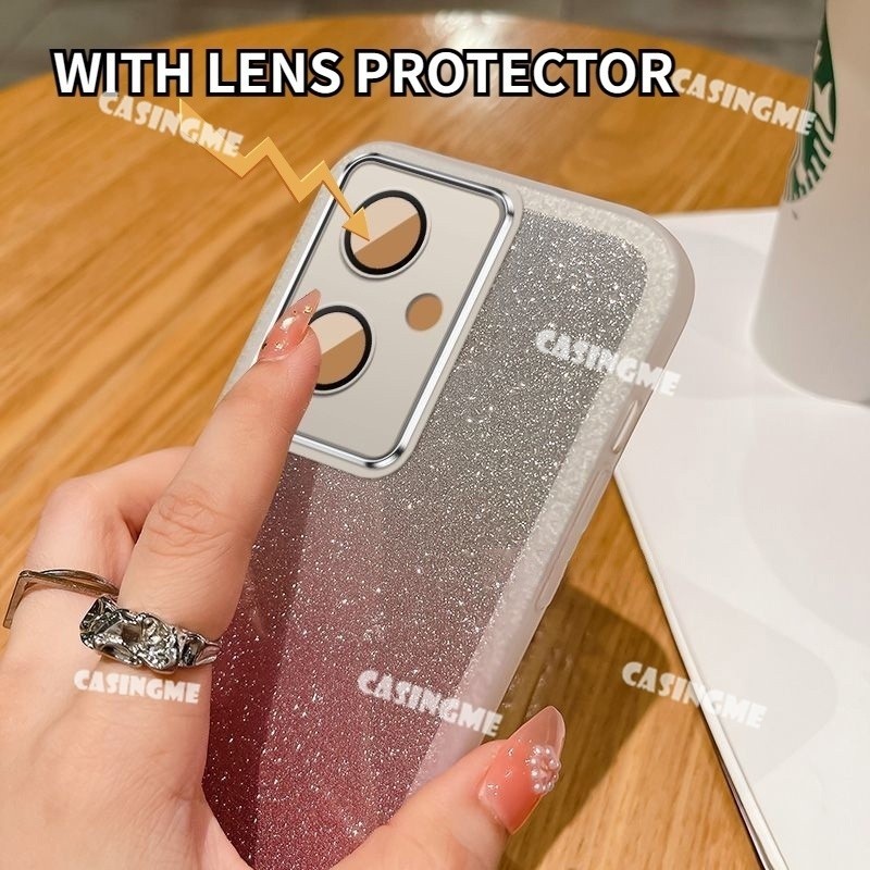 Realme C85 2024 Bling Long Lanh Vỏ Silicon Mềm Trong Suốt Ốp Điện Thoại Cho Realme C75 RealmeC75 C 75 75C 4G 5G 2024 Bảo Vệ Ống Kính Máy Ảnh Ốp Lưng Chống Sốc