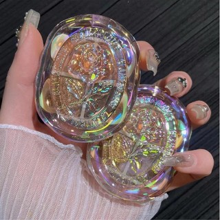 GlamColour Phấn Mắt Sơn Mài Lửa Bảng Phấn Mắt Bốn Màu Màu Đất Xi Măng Xám Khô Hoa Hồng Mờ Ngọc Trai Lấp Lánh