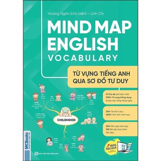 Sách - Mindmap English Vocabulary -Từ Vựng Tiếng Anh Qua Sơ Đồ Tư Duy