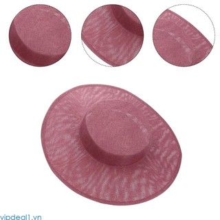 Vipdeal1 Đế Fascinator Thanh Lịch Đa Năng Mũ Thích Hợp Cho Nữ Sự Kiện Mũ Và Dịp Mũ DIY Nâng Cao