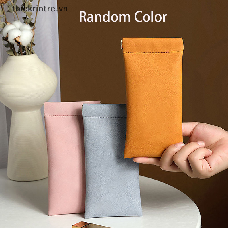 THI Da Kính Bảo Quản Túi Bảo Quản Tự Động Đóng Kính Mát Túi Chống Thấm Nước Kính Bảo Vệ Kính Mắt Túi Bảo Quản VN